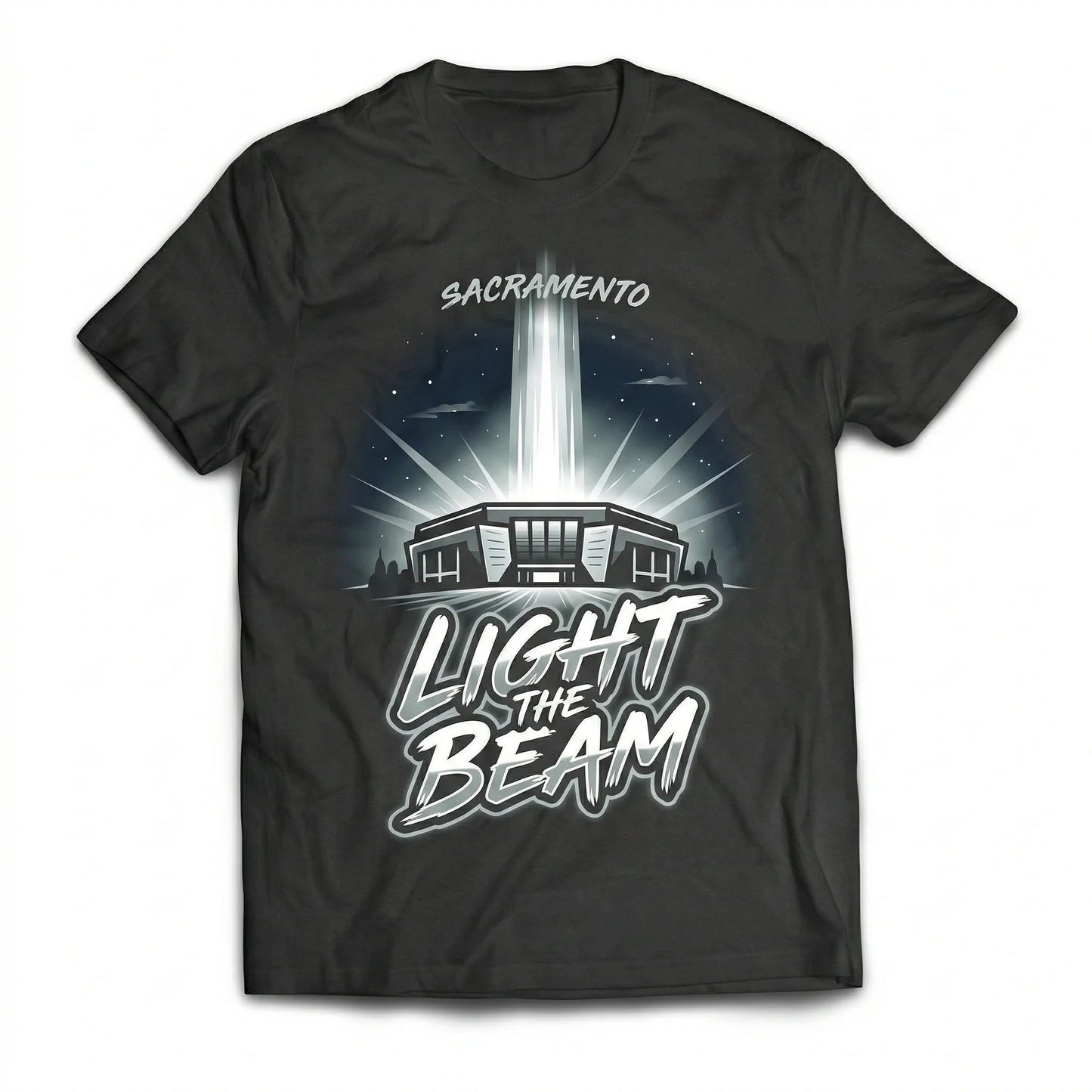Light The Beam Sacramento Kings Fan Apparel - Purple Laser Victory Shirt, Hoodie, Sweatshirt