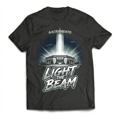 Light The Beam Sacramento Kings Fan Apparel - Purple Laser Victory Shirt, Hoodie, Sweatshirt