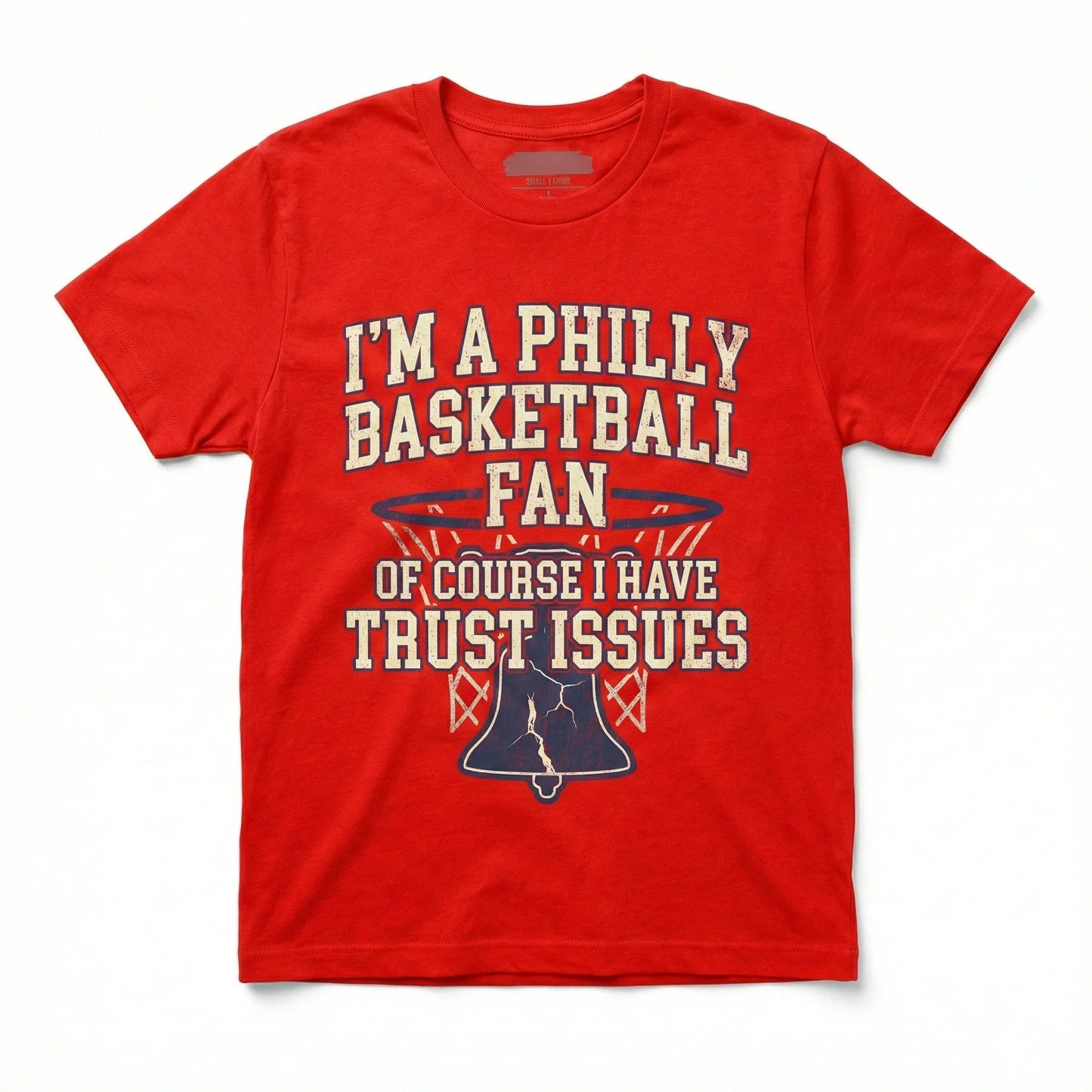 Funny Philly Basketball Fan Apparel - "I Have Trust Issues" T-Shirt, Hoodie, Sweatshirt & More
