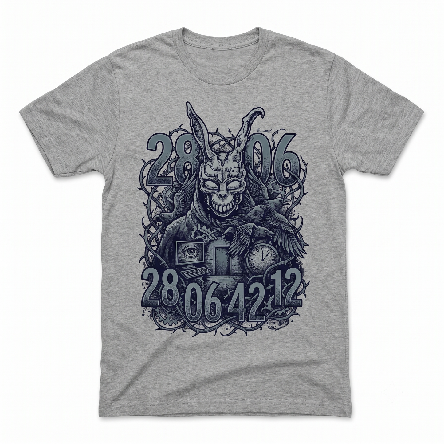 Retro Halloween Countdown Graphic Tee - Sci-Fi Thriller Movie Inspired Unisex T-Shirt
