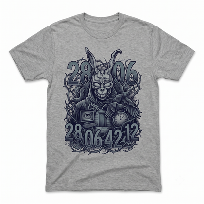 Retro Halloween Countdown Graphic Tee - Sci-Fi Thriller Movie Inspired Unisex T-Shirt