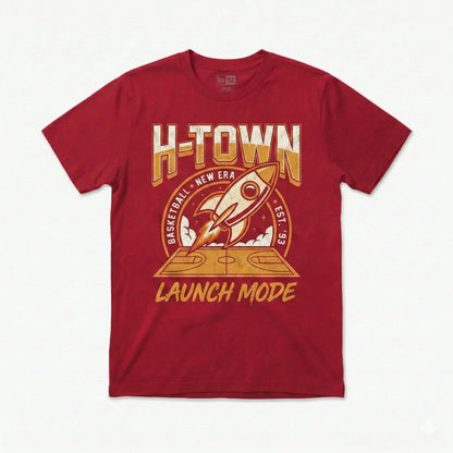 H-Town Basketball "Launch Mode" 2026 Era - Vintage Style Fan Gift T-Shirt