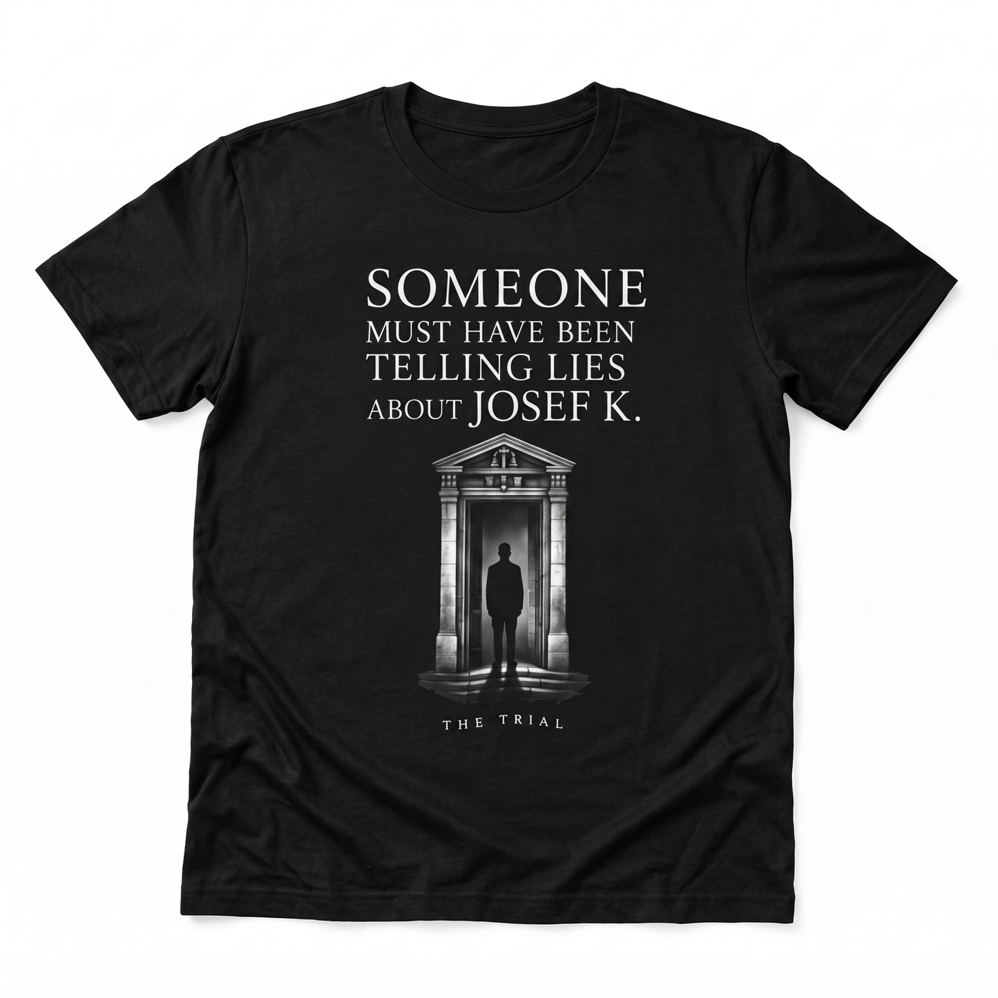 Franz Kafka The Trial Existential Literary Graphic Tee Vintage Dark Academic Bookish Novel Unisex T-shirt