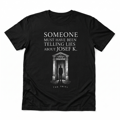 Franz Kafka The Trial Existential Literary Graphic Tee Vintage Dark Academic Bookish Novel Unisex T-shirt