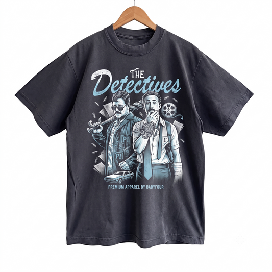 Vintage 2016 Crime Comedy Film Graphic Tee Retro Detective Movie Fan Merchandise Unisex T-Shirt
