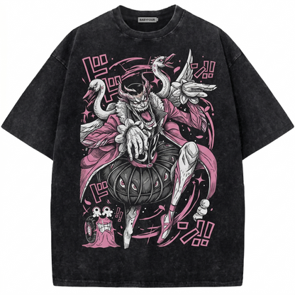 Retro Okama Swan Anime Graphic Tee - Vintage Clay Ballet Fighter Unisex T-Shirt