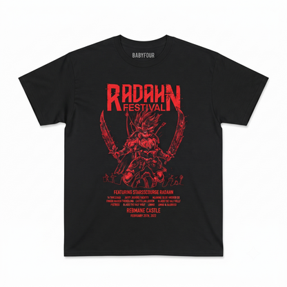 Dark Fantasy General Warrior Graphic Tee - Elden Ring Inspired Unisex T-shirt