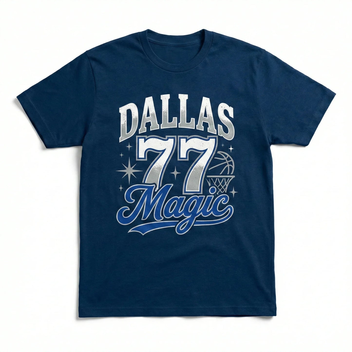 Premium Dallas 77 Magic Basketball Game Day Graphic | Fan Apparel (T-Shirt, Hoodie, Sweatshirt & More)