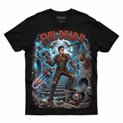 Retro Horror Hero Vintage 1930s Cartoon Character Unisex T-shirt