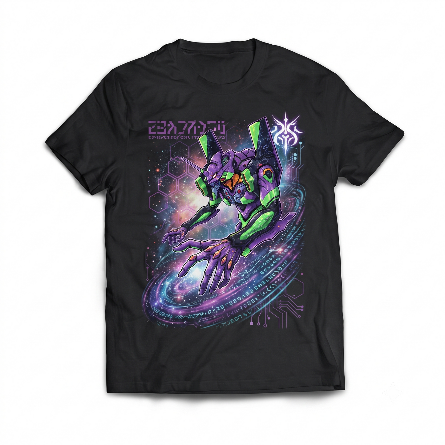 Anime Mecha Robot Graphic T-Shirt - Sci-Fi Warrior Unisex Crewneck Tee