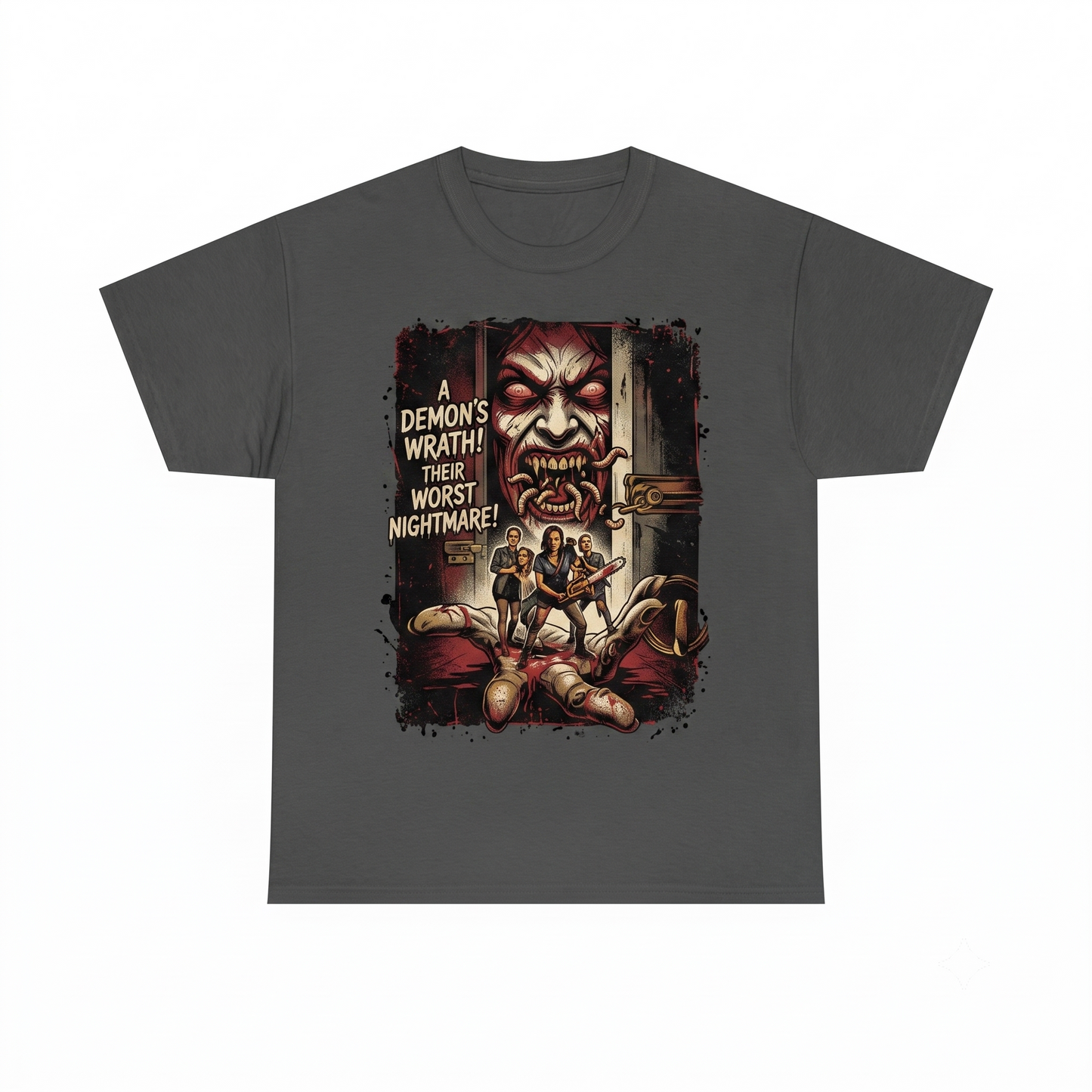 Retro Dead Rise Horror Movie Graphic Tee - Vintage Scary Film Fan Merchandise - Unisex T-shirt
