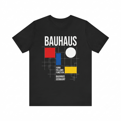 Bauhaus Form Follows Function Retro German Art Movement Unisex T-shirt