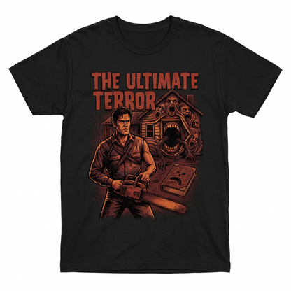 Evil Dead 1981 Graphic Tee  Sam Raimi Horror Film Shirt  Ash Williams Shirt  Necronomicon Tee  80s Cult Horror T-Shirt