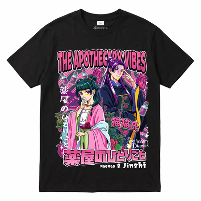 Vintage Maomao And Jinshi Historical Mystery Anime Aesthetic Unisex Tshirt