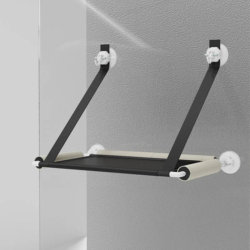 Sucker Cat Hammock Window Hanging Cat Hammock With Cat Scratching Post Foldable Cat Bed Cat Litter