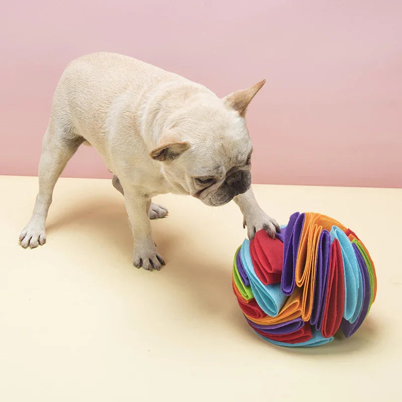 Second Generation Sniffing Pad Dog Sniff Ball Toy Dog Snuffle Ball Pet Foldable Sniff Ball