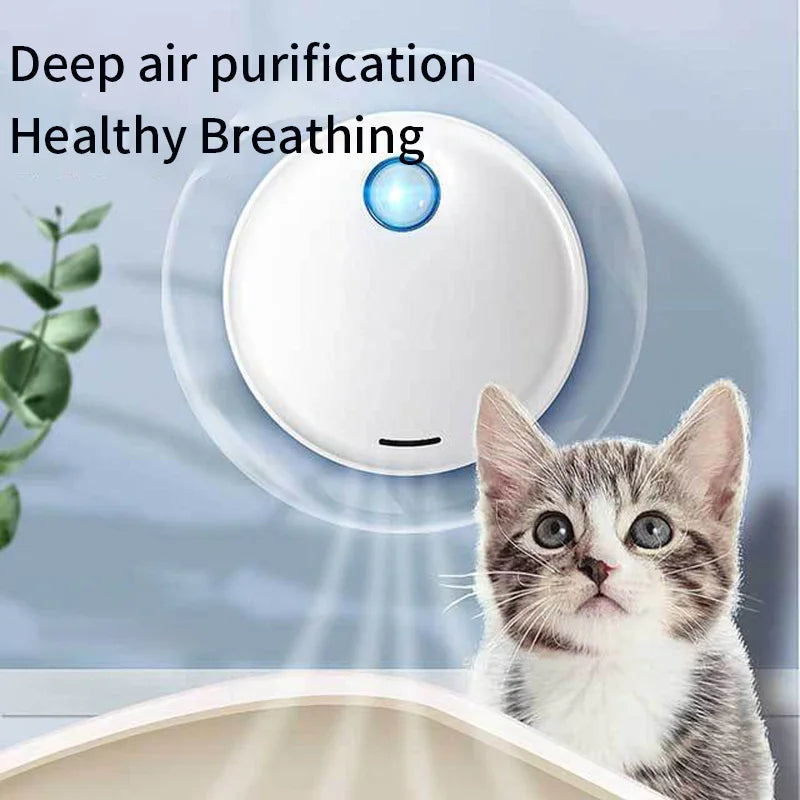 Deodorizer cat litter basin deodorization cat and dog air purification kitchen and bathroom odor pet odor purifier