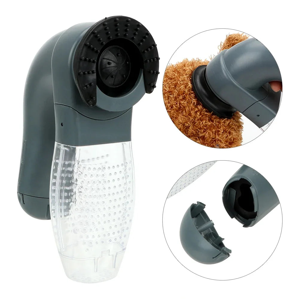 Cat Dog Animals Hair Comb Pet Grooming Portable Cat Dog Deshedding Clipper Electric Suction Device Vacuum Fur Cleaner