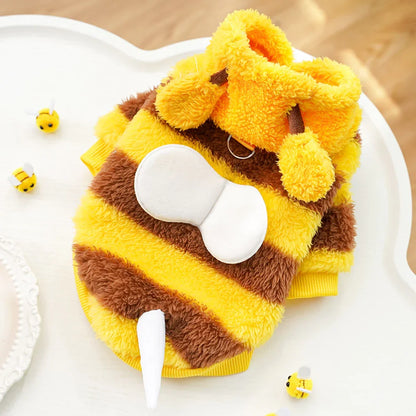 Pet clothes dog cat transformation outfit teddy bear fighting cat plush toy