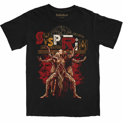 Vampire Coven Dance Academy Graphic Tee - Vintage 70s Horror Cinematic Inspired Unisex T-Shirt