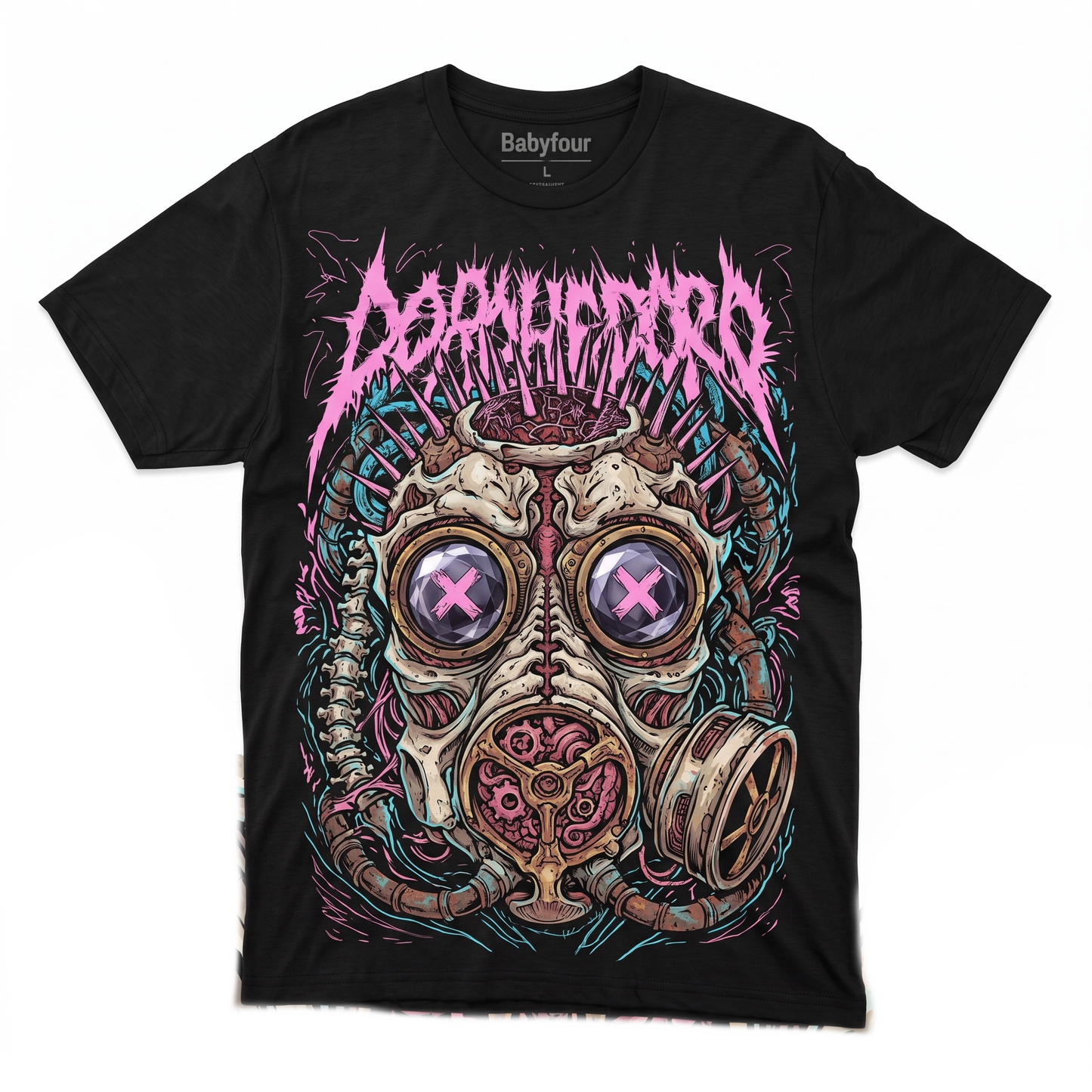 Reptile Sorcerer Killer Retro Manga Graphic Tee - Dark Fantasy Anime Unisex T-shirt