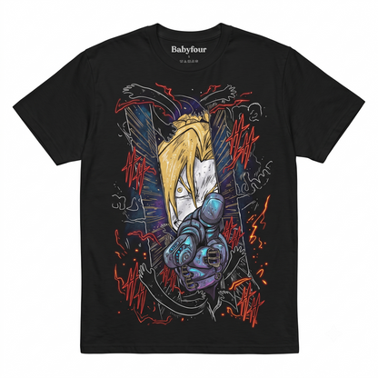 Japanese Streetwear Fire Graphic Tee - 100% Cotton Premium Aesthetic Unisex T-shirt