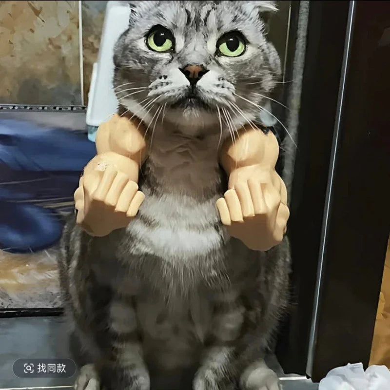 Hulk Cat Arm Pet Dog Toy Photography Prop 3D Printed Cute Funny Creative Cat Costume Backpack