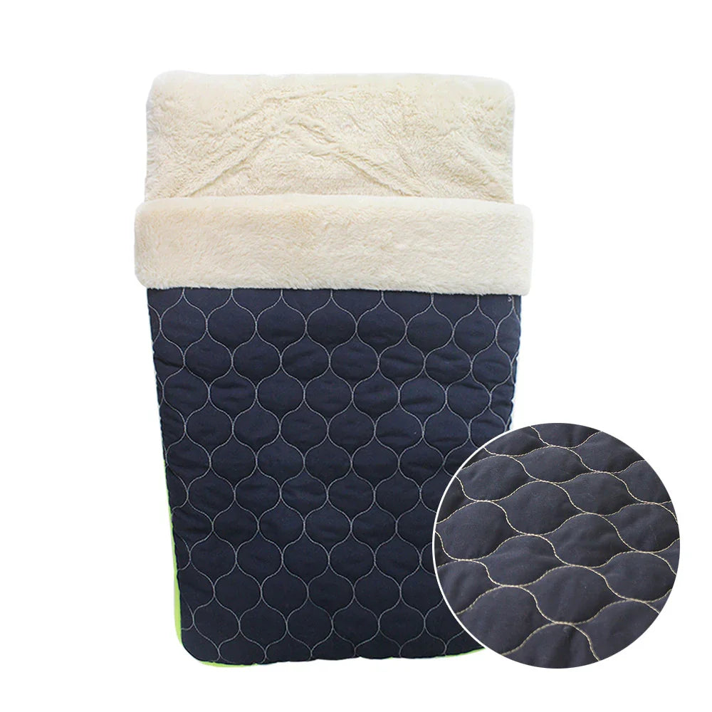Autumn And Winter Deep Sleep Creative Cat Litter Quilted Cotton Quilted Plush Slippers Cat Bed Dog Pad Pet Litter