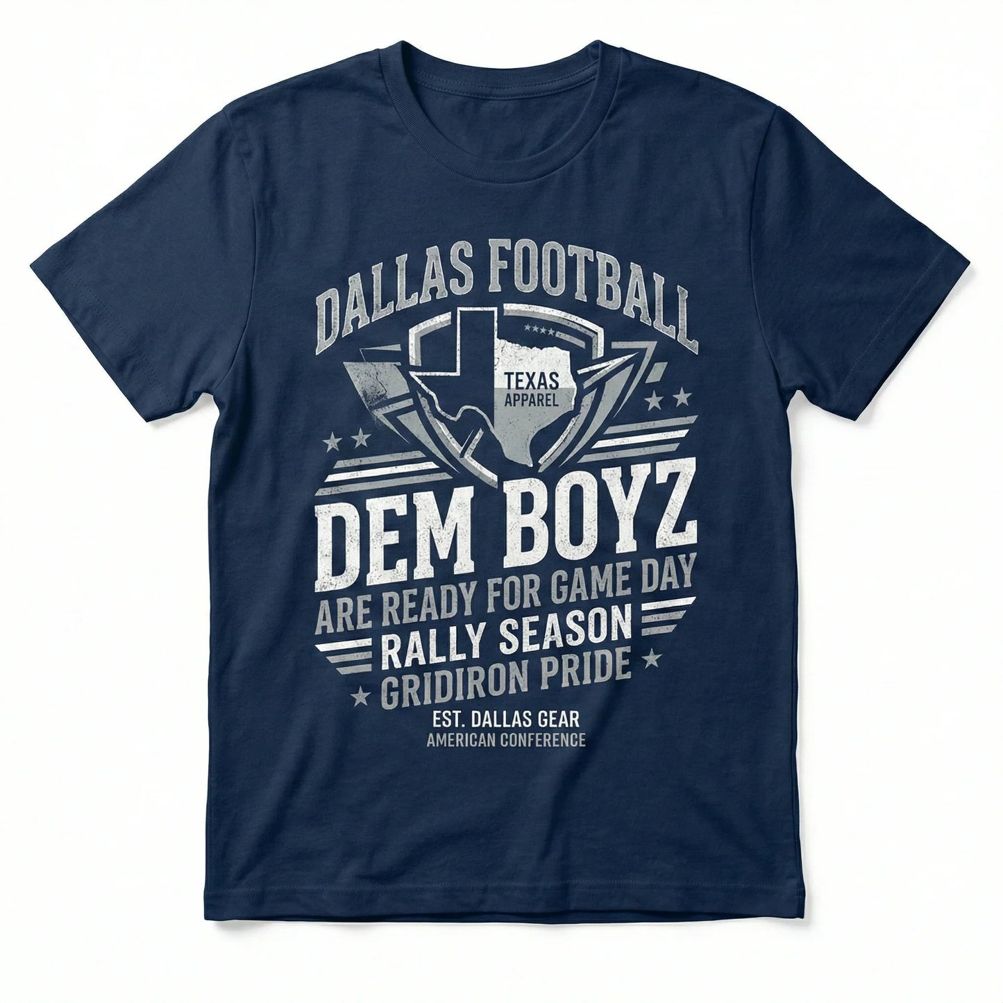 Vintage Dallas Football Game Day Star Apparel - Texas Fan Gear