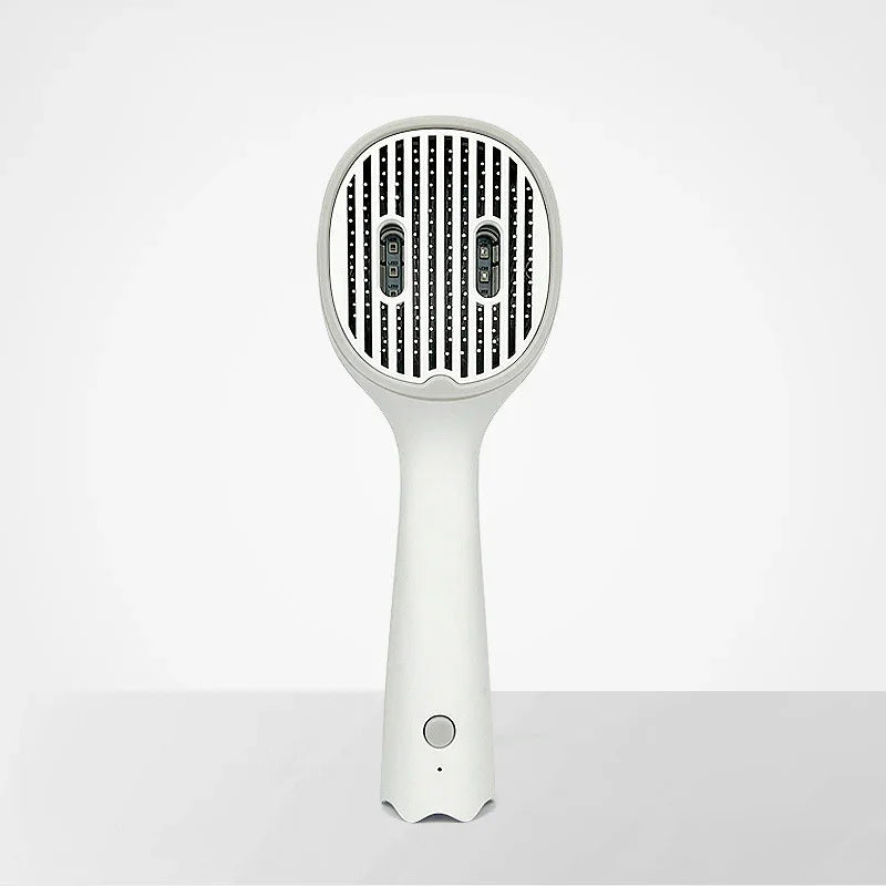 Pet UV Sterilization Comb USB Rechargeable Cat And Dog Comb Automatic Fading To Floating Hair Beauty Needle Comb