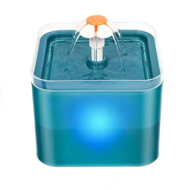 Automatic Cat Water Fountain Filter Indoor 2L LED Drinker for cats Water Dispenser Pet Drinking Fountain for cats Feeder