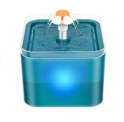 Automatic Cat Water Fountain Filter Indoor 2L LED Drinker for cats Water Dispenser Pet Drinking Fountain for cats Feeder