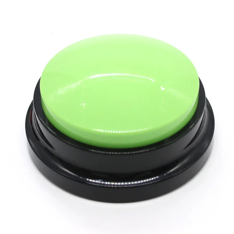 Dog Talking Button Pet Communication Key Sound Maker Cat Bell Toy Supplies Voice Recording Training Device