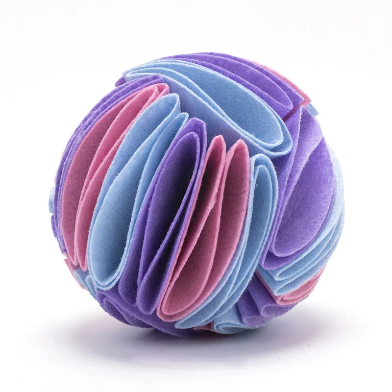 Second Generation Sniffing Pad Dog Sniff Ball Toy Dog Snuffle Ball Pet Foldable Sniff Ball