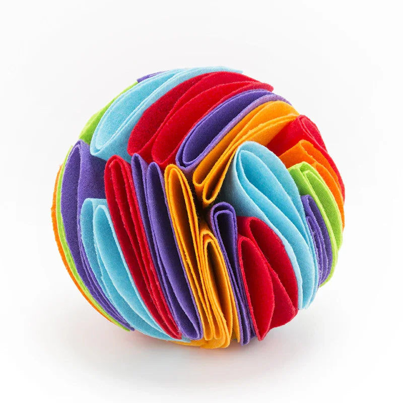 Second Generation Sniffing Pad Dog Sniff Ball Toy Dog Snuffle Ball Pet Foldable Sniff Ball