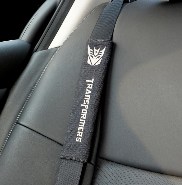 Super Hero Batman Car Seat Belts Shoulder Pad Auto Car Seat Belt Covers
