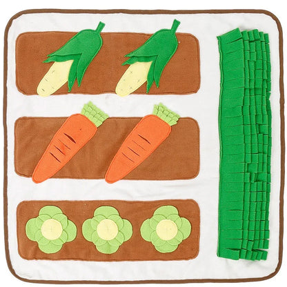 Nosework Farm Design snuffle mat nose work dog training mat ,dog puzzle snuffle toy mat non slip