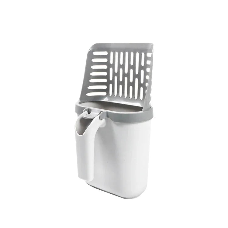 Comfortable handle lightning shovel sand plastic integrated tofu cat litter shovel