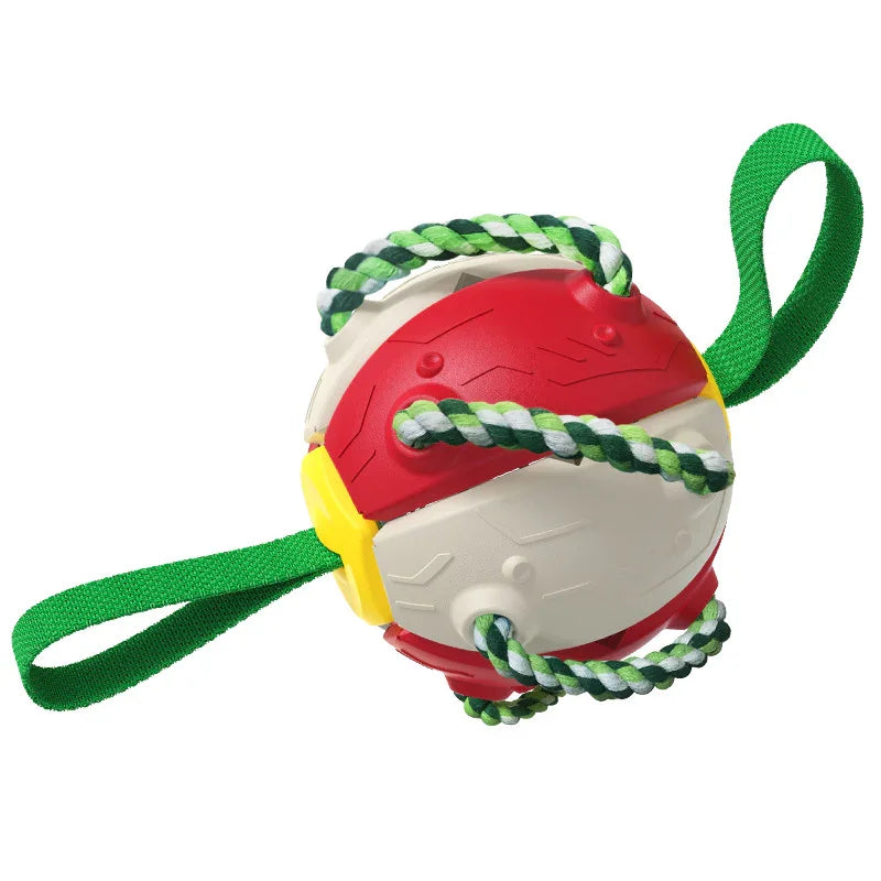 Pet Supplies Throwing Frisbee Outdoor Training Interactive Frisbee Football Dog Toy