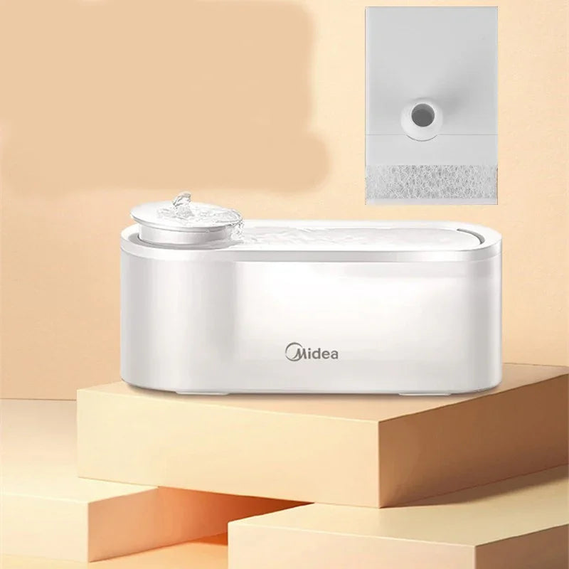 Wireless Water Pump Filter Element Accessories Are Applicable To Midea Pet Drinking Fountain
