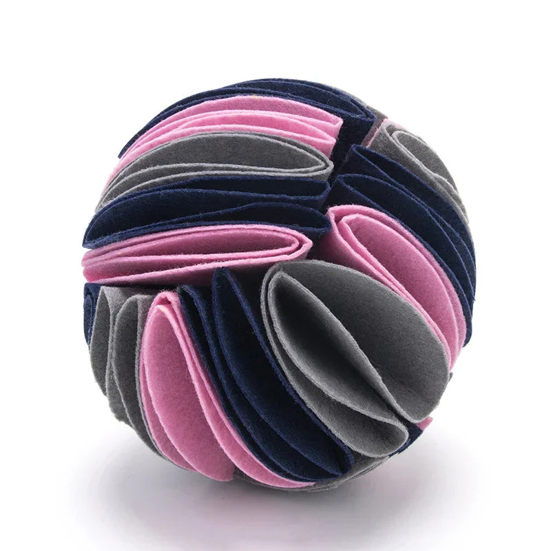 Second Generation Sniffing Pad Dog Sniff Ball Toy Dog Snuffle Ball Pet Foldable Sniff Ball