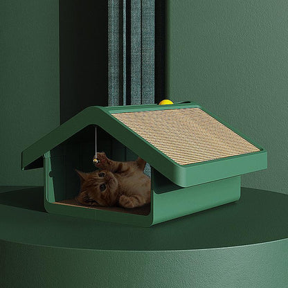 Litter Cat Cottage Cat Toys Cat Supplies Vertical Cat Claw Board Corrugated Paper Cat Scratching Board