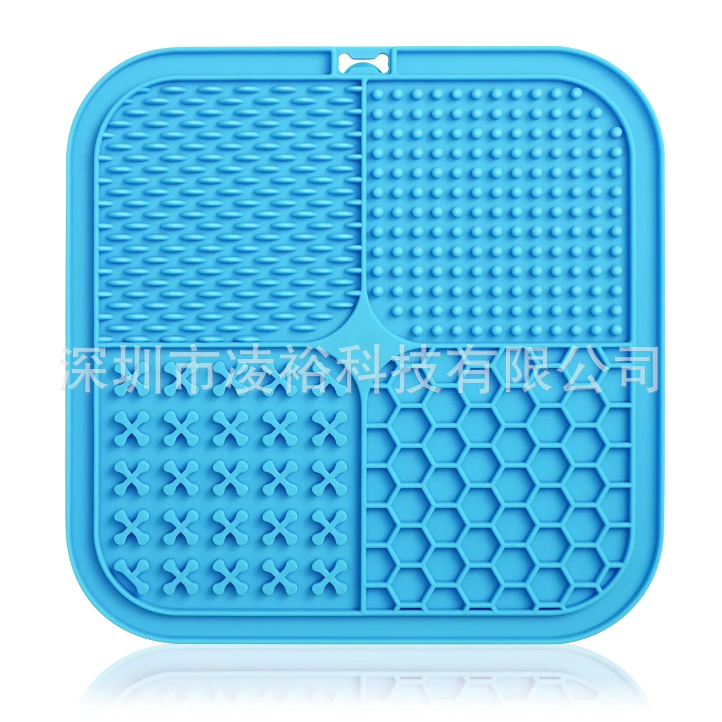 Pet Licking Pad New Pet Food Utensils Dog Slow Food Pad Placemat Sucker Slow Food Pad Dog Licking Pad