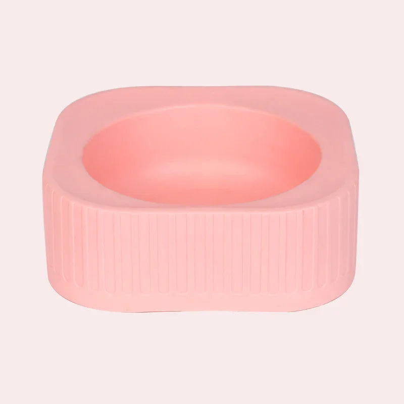 New Pet Bowl Dog Plastic Single Bowl Cat and Dog Food Bowl Water Bowl Small Dog Feeding Bowl