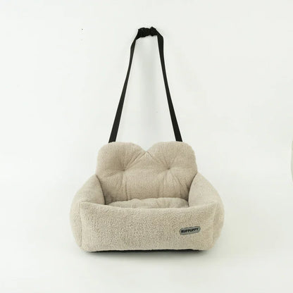 Foldable Pet Car Seat Hammock for Dogs and Cats - Safe Travel Carrier