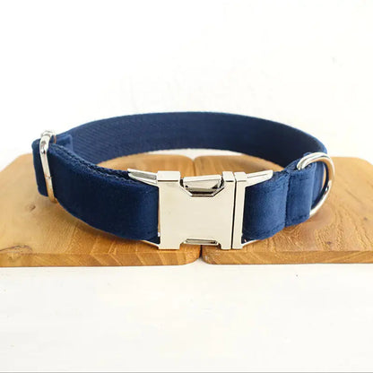 Adjustable Velvet Dog Collar BabyFour