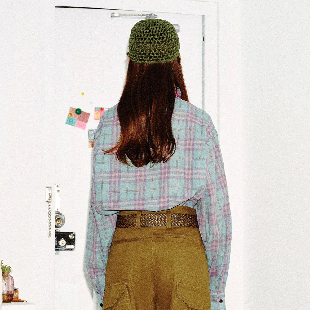 plaid shirt