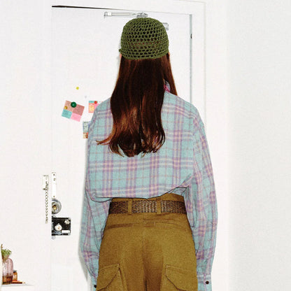 plaid shirt