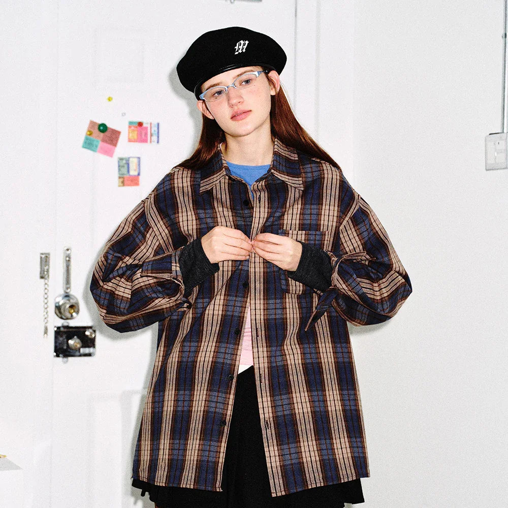 plaid shirt