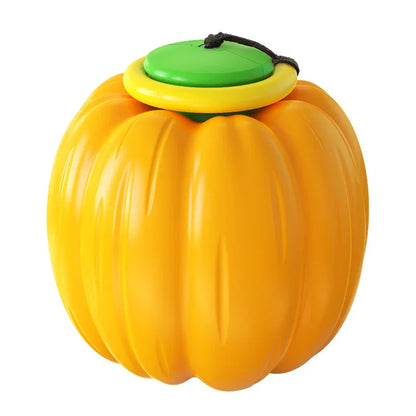Pet Supplies Dog Molars Bite Resistant Ball Pumpkin Hand Throwing Elastic Toy Ball